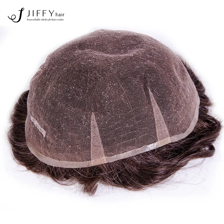 JIFFYHAIR в наличии, парик 8x10, 6 дюймов, человеческие волосы, полные швейцарские кружева, человеческие волосы, парик, мягкие кружева