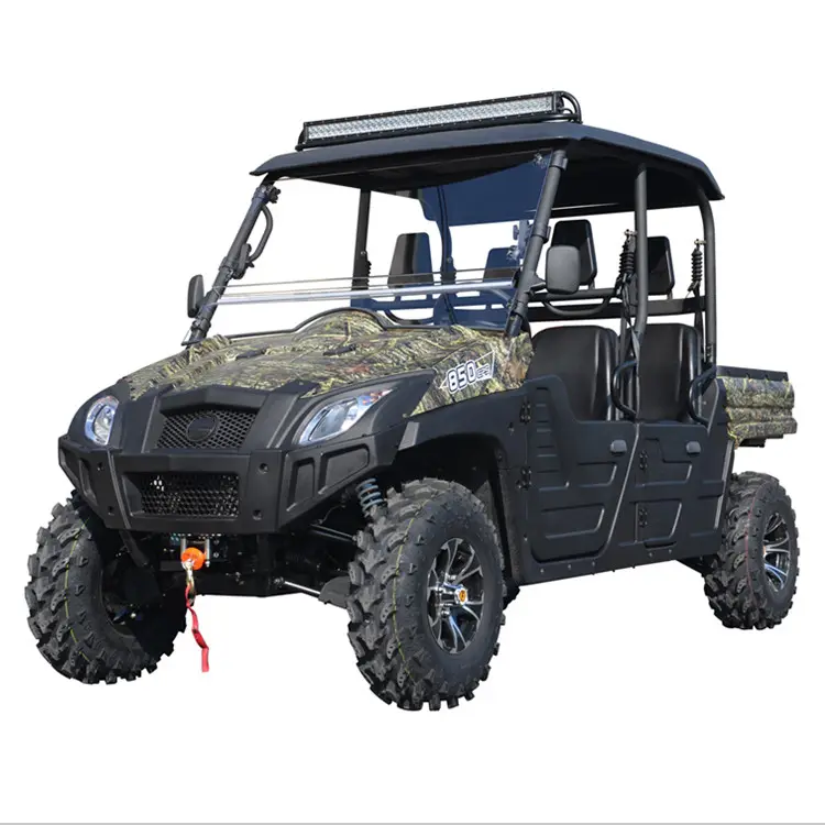 Камуфляж UTV 800cc 4WD Автоматическая EEC & EPA для взрослых Утилита ATV 4 сиденья