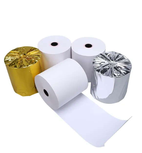 Wholesale china  45-80gsm thermal paper roll 79mm 100mm thermal paper parking lot