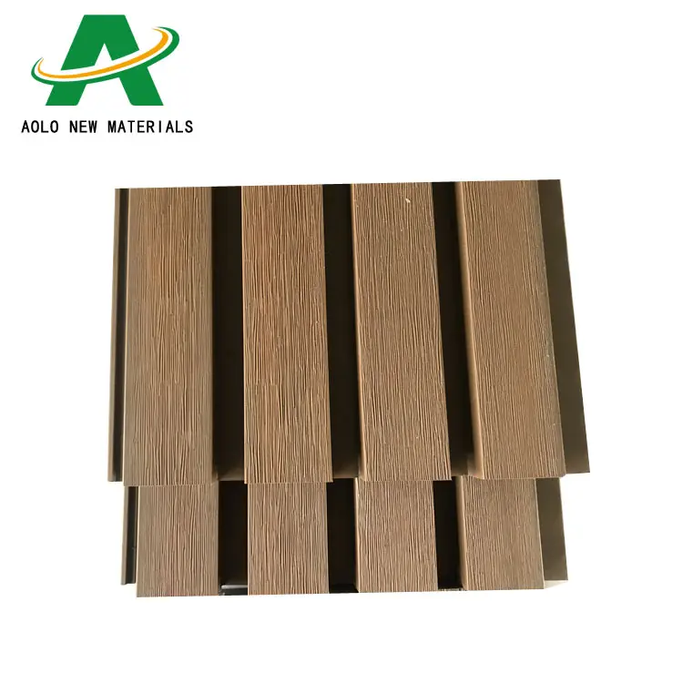 wood plastic composite wpc ceiling usage inside outside decorative wall panel co-extrusion wall boards second generation price