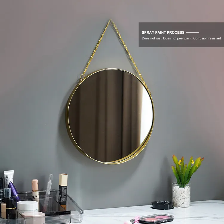 Modern Design Mirror Wall Mounted Bathroom Mirror With Frame