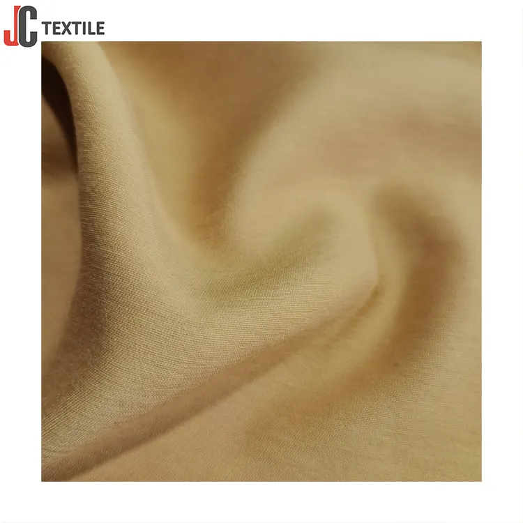 Ready Goods Anti Pilling Sateen Plain Polyester Dress Fabric Dye For Sale