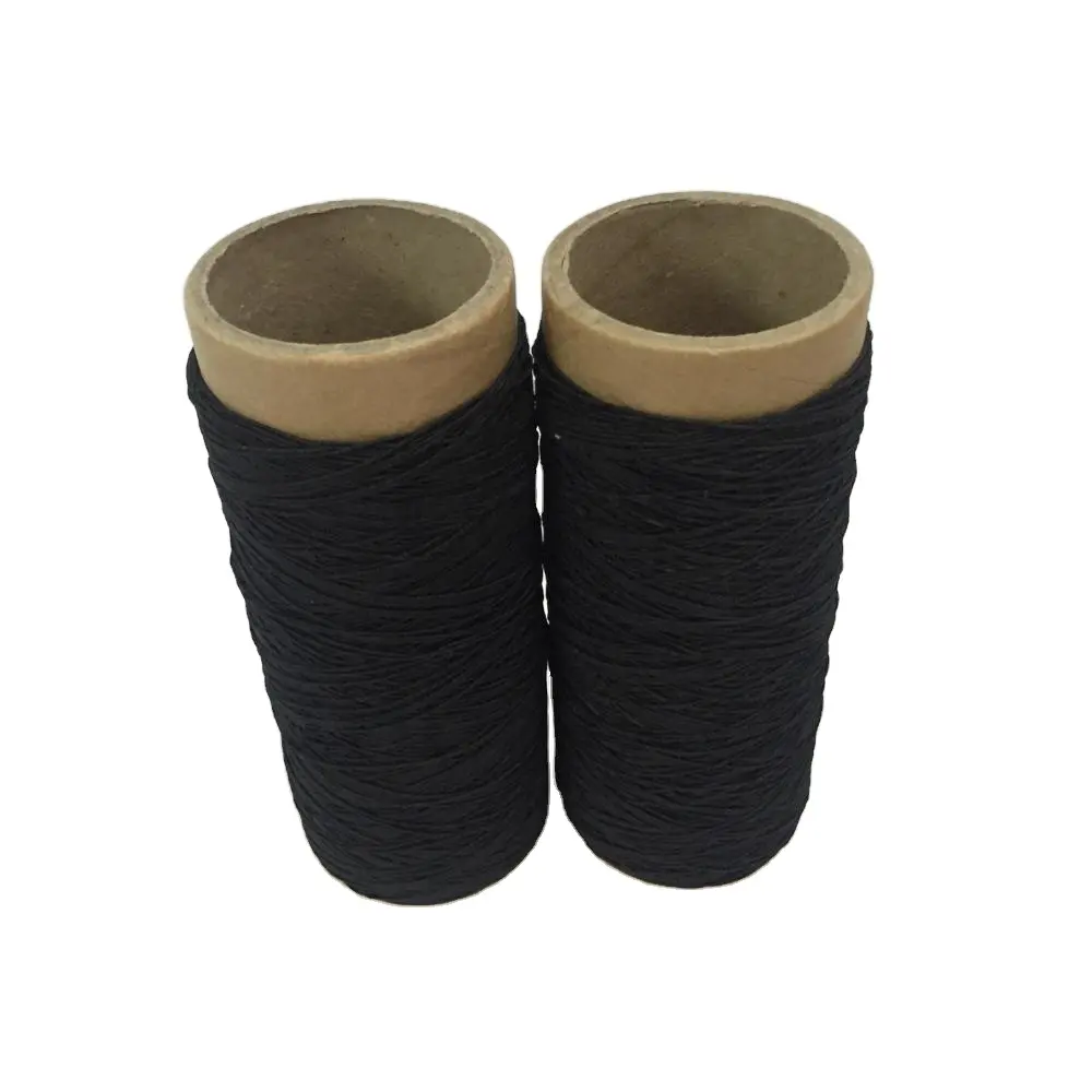 black natural rubber latex elastic thread 1mm for shoe cover export china goods