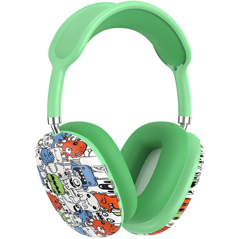 Hi-fi headset wholesale business headphone waterproof wireless can support custom logo stereo cotton earmuffs.