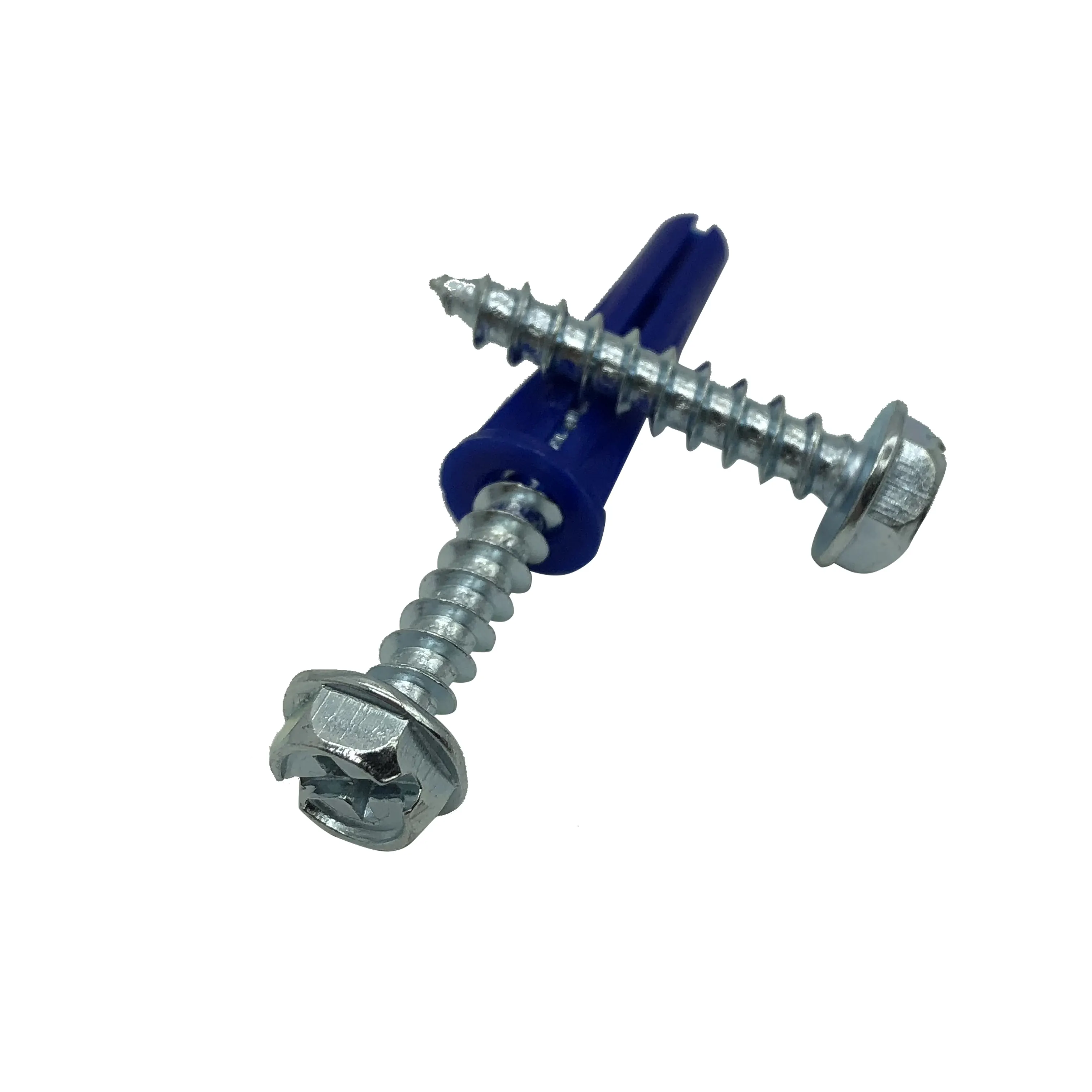 Self-tapping screw phil and slot recess wholesale expansion wall plugs metalplastic hex head flange self tapping drywall screws