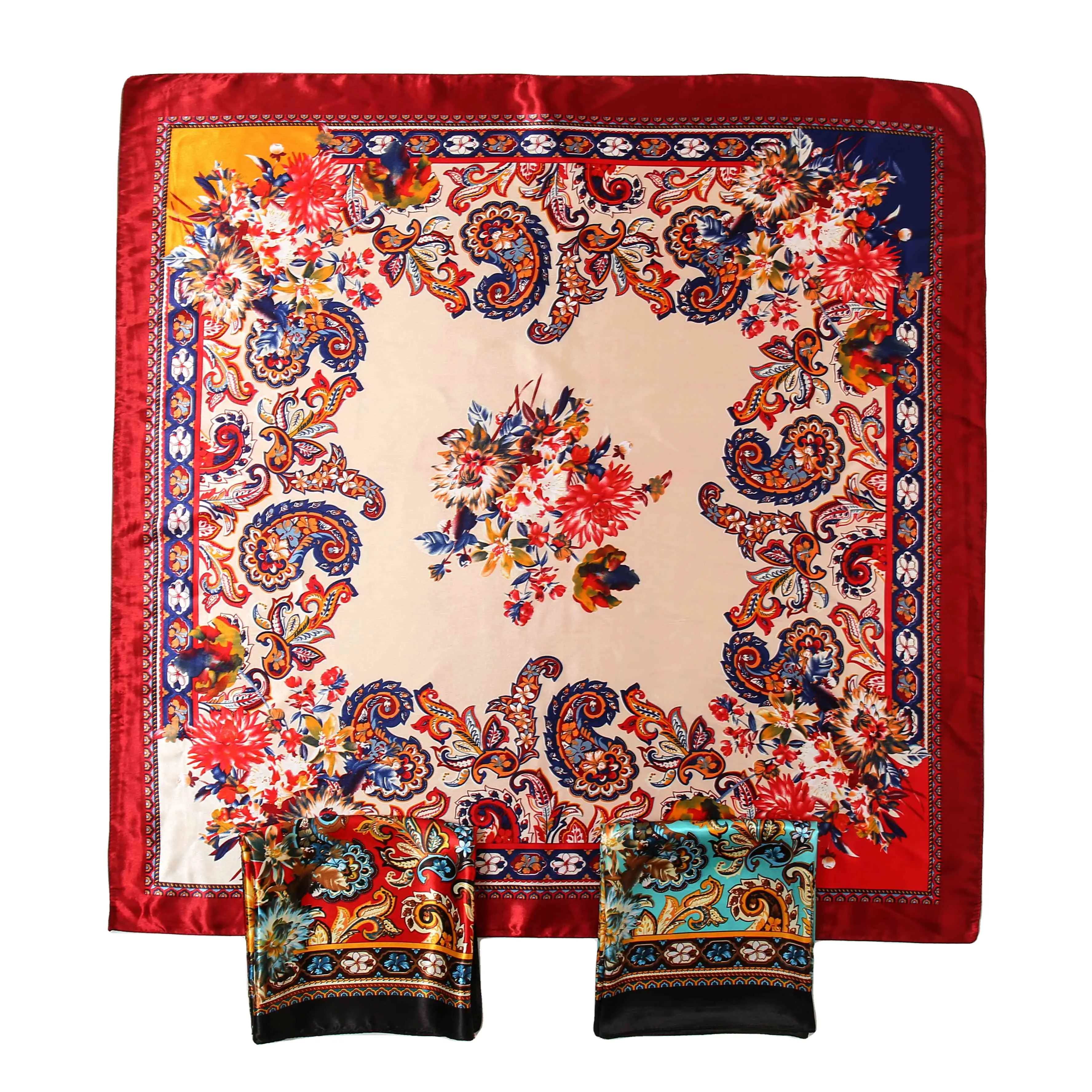 Customized Polyester Pattern Design Women Scarf Spring Autumn Shawl for Women