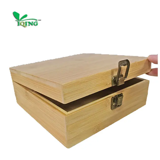 Small And Delicate Bamboo Multi-Function Cigarette Packaging Jewelry Boxes Logo Custom