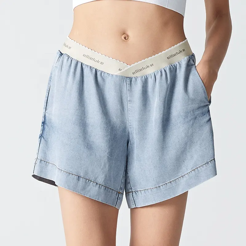 Maternity Clothing Pants Denim Shorts Summer Low Waist Maternity Jeans