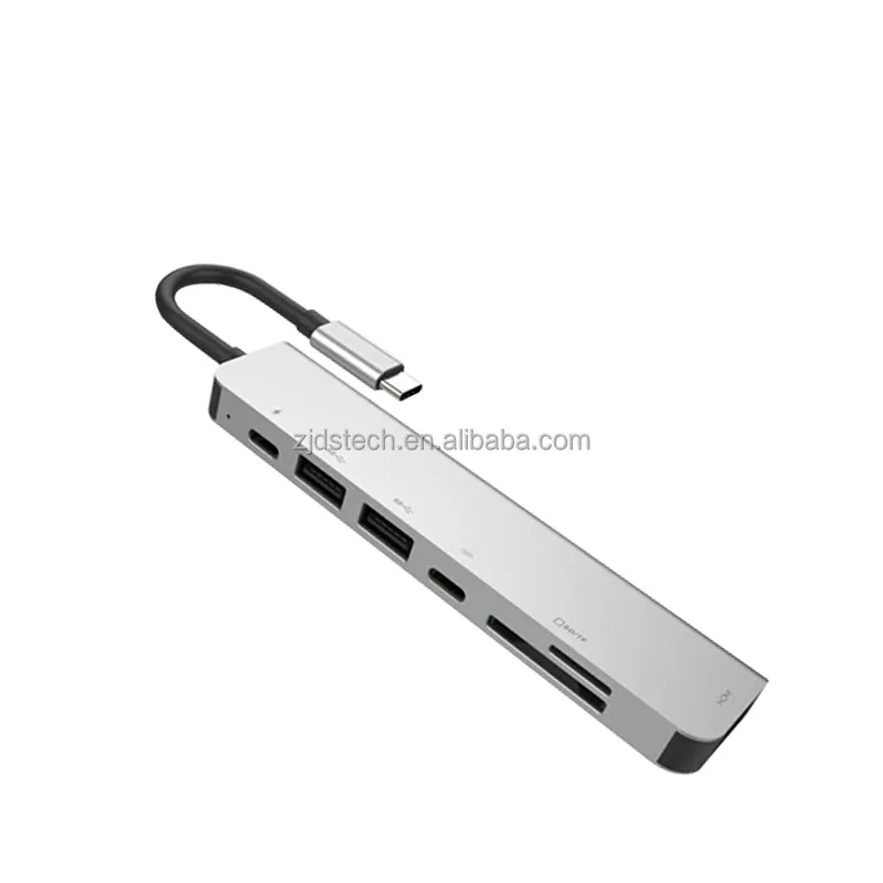 The Newest Support 4K HD MI 7 in 1 USB 2.0 HUB for PD Charging