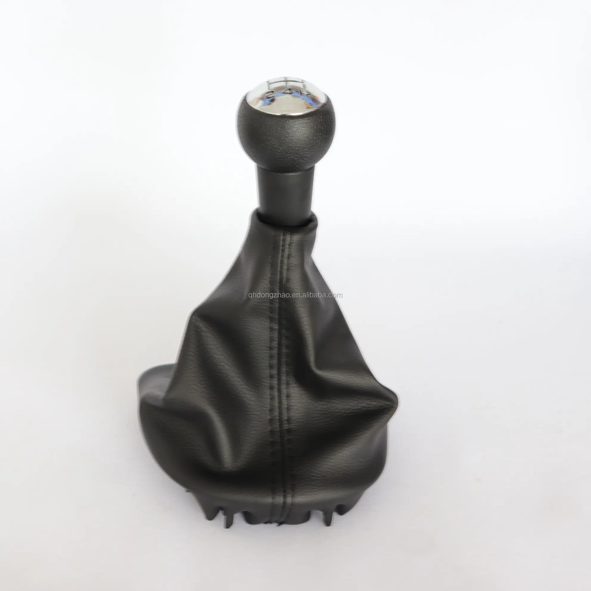 5 speed Car Gear Shift Knob with  Boot Cover for For PEUGEOT 207 307 308 406 407 607 608 CITROEN C3 C4 C5 XSARA