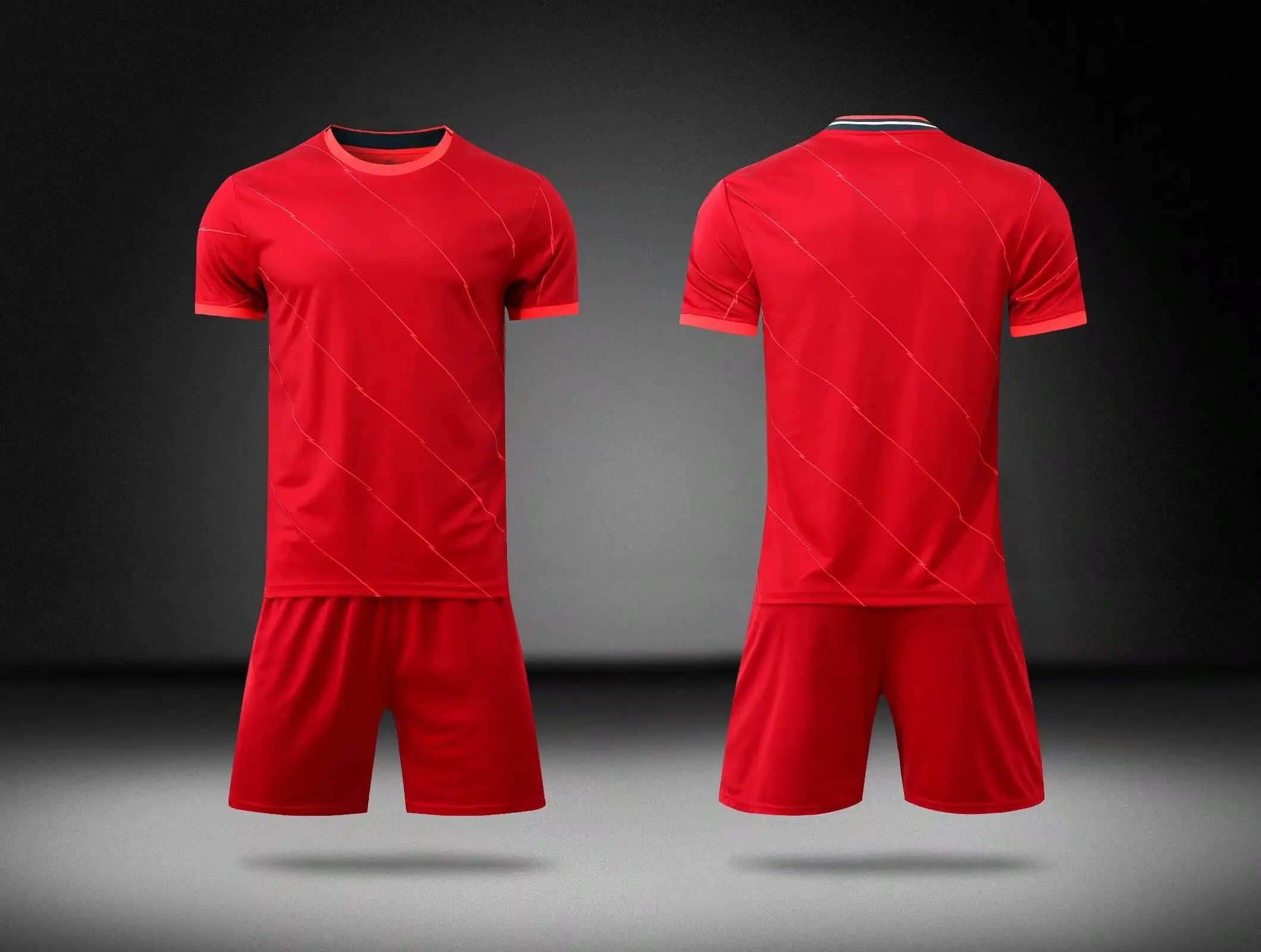 Soccer Sportswear 2021 Quality Soccer Sportswear Football Jersey Design Long Sleeve Team Jersey Soccer Wear