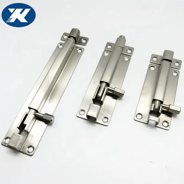 stainless steel door bolt security door latch tower barrel door bolt