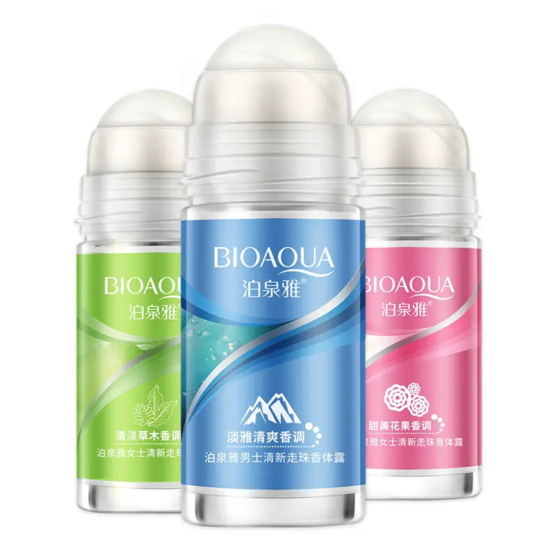 BIOAQUA питательные увлажняющие увлажняющий освежающий аромат, Накручивающийся депилятор, антиперспирант защищающий от дезодорант для мужчин и женщин