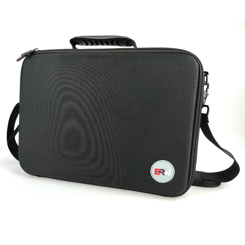 15.6 Inch Laptop Sleeve Strap Case Bag Shockproof Briefcase EVA File Computer Notebook Carrying Case