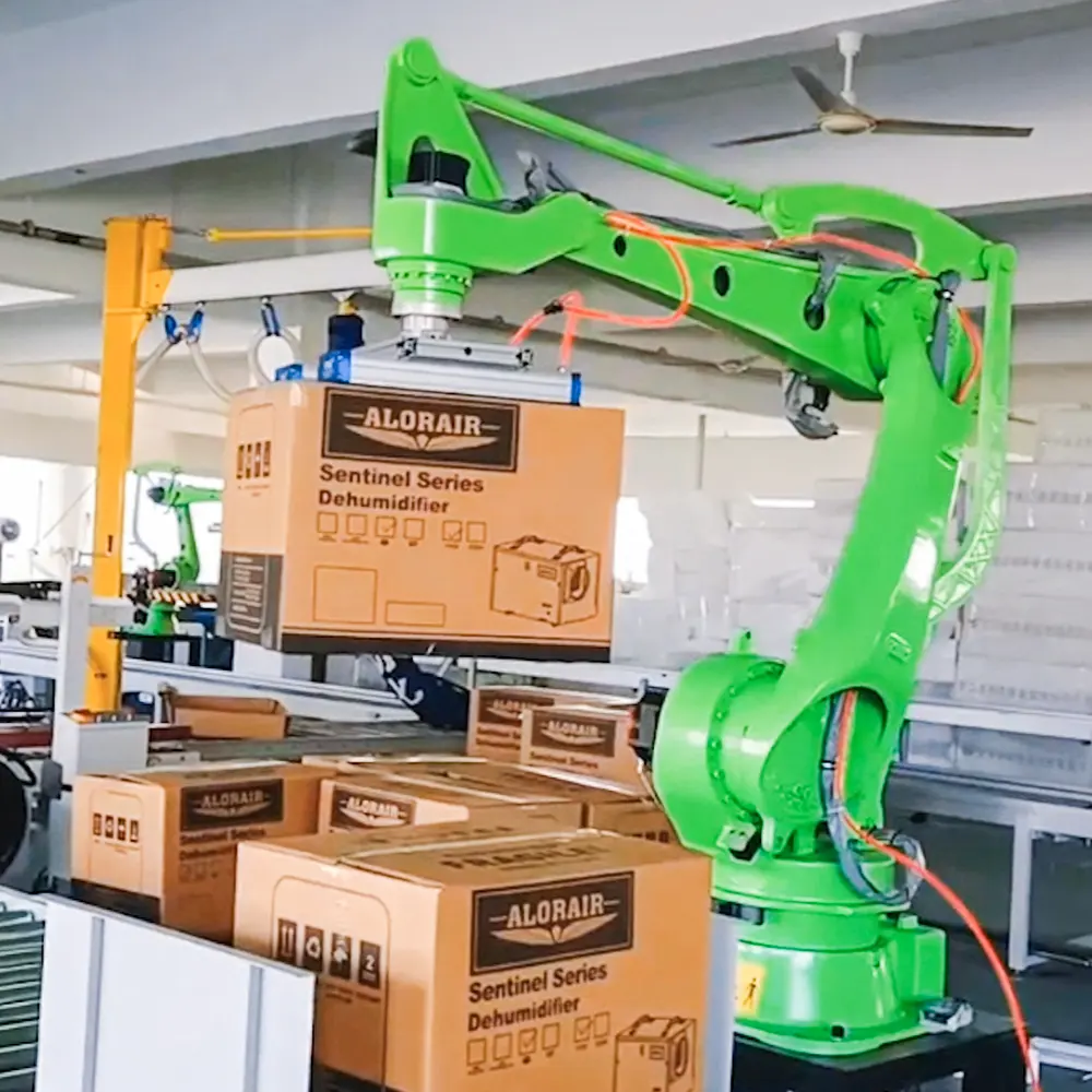 Payload 50kg 4 Axis Pick And Place Robotic Arm Axis Industrial Materials Handling Robot Arm