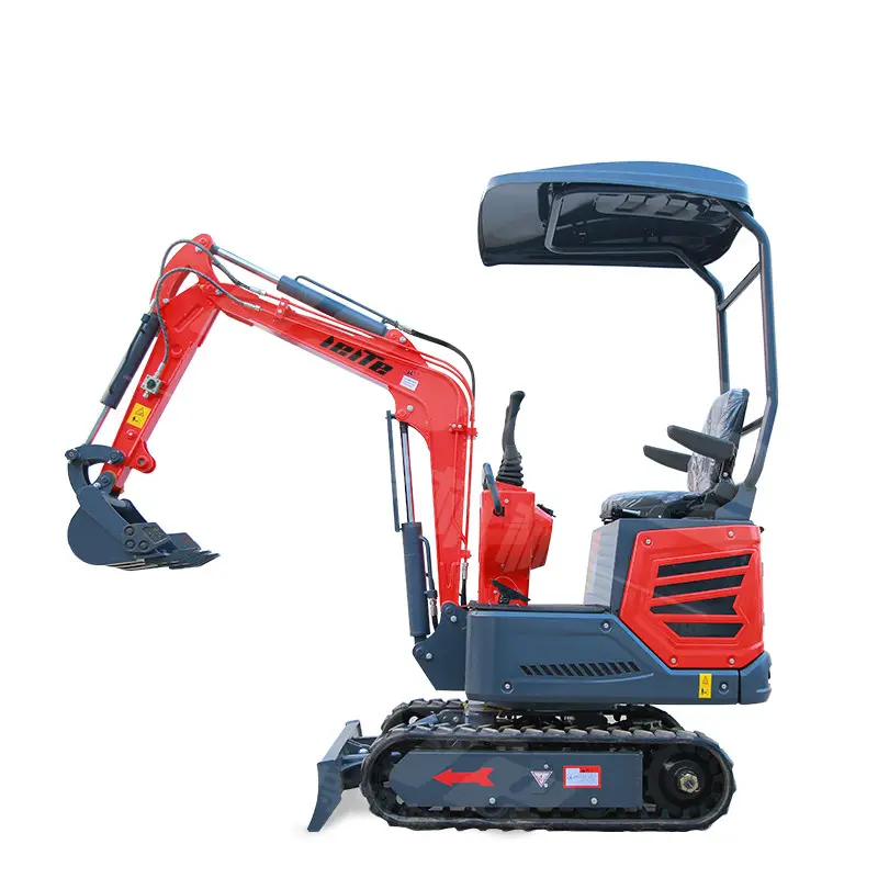 china mini excavator 1.2 ton mini digger 1.2t machine mini diggers excavator 1 ton price efficient free shipping