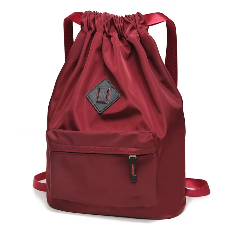 Оптовая продажа, популярная Дизайнерская темно-розовая 5 видов цветов сумка для тренировок, маленькая мини-сумка для занятий спортом
