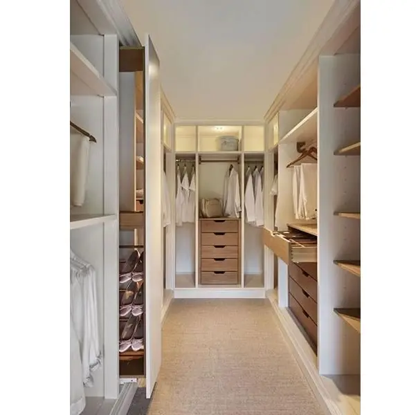 Индивидуальные роскошные стеклянные двери деревянный шкаф для спальни мебель для хранения домашней мебели