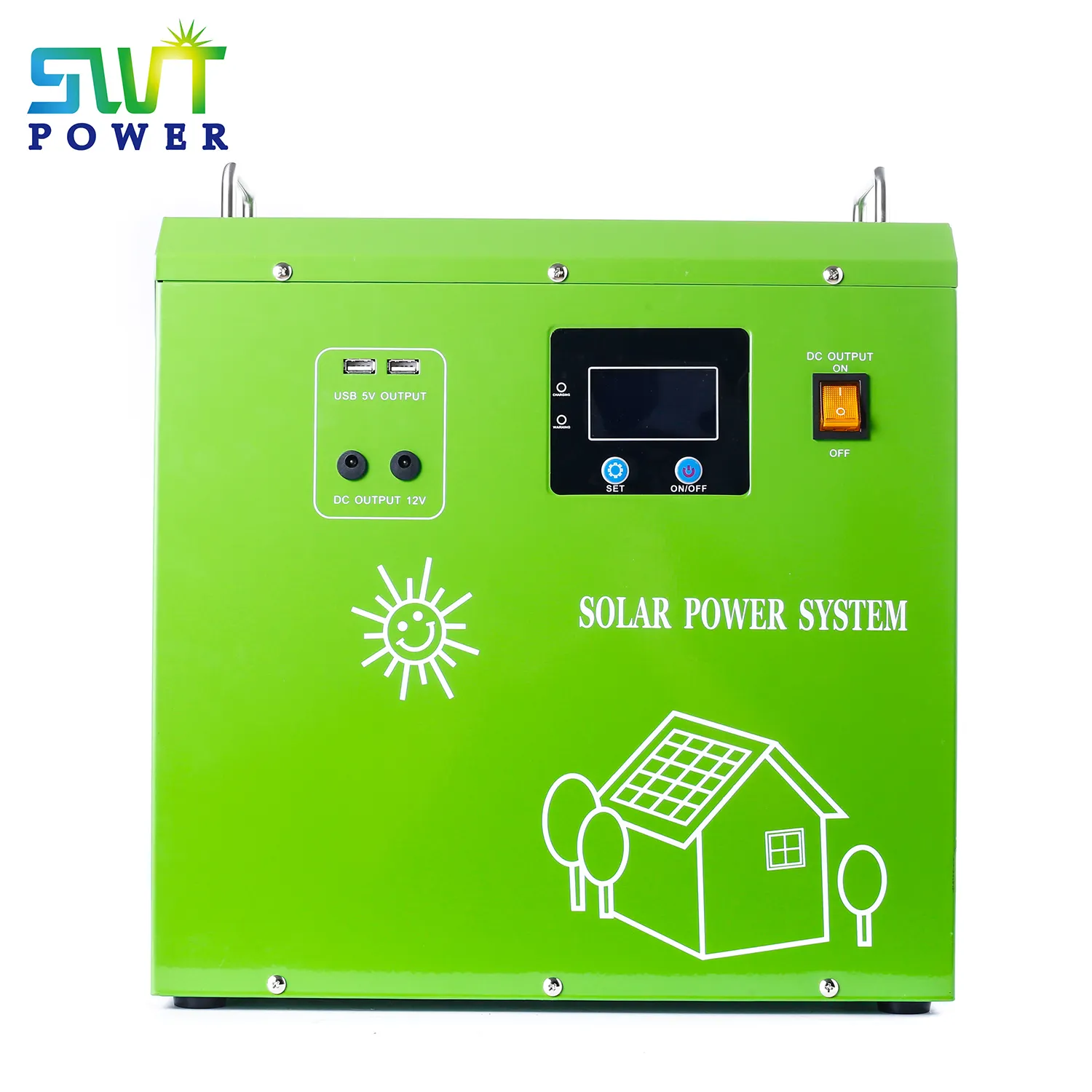 1KW 12V all in one solar generator portable solar power station with solar battery outdoor camping use