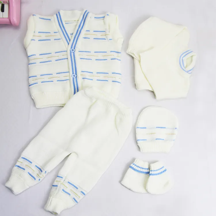 Оптовая продажа, дешевый детский свитер Briantex, подарочные наборы, высококачественный индивидуальный свитер для новорожденных, вязаный свитер для малышей