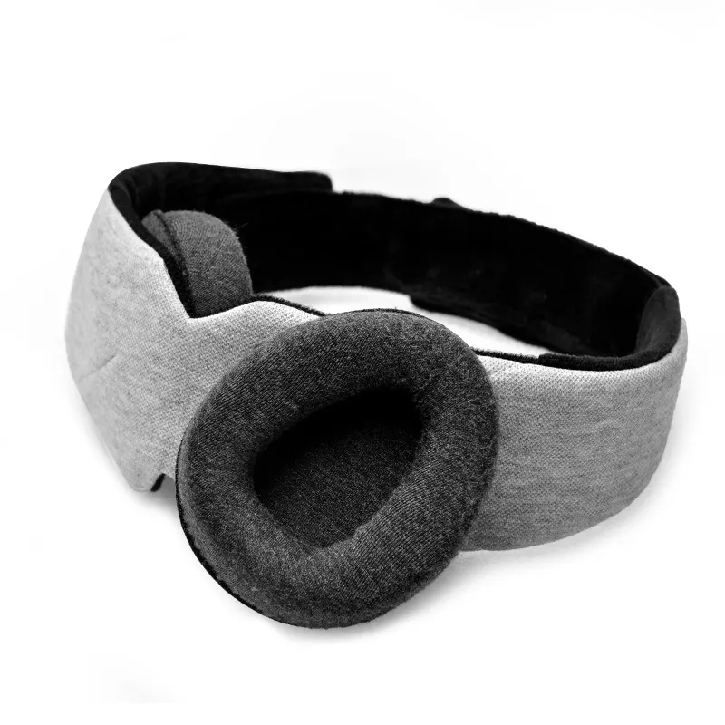 2022 New Design Reusable Sleep Eye Mask Soft Blindfold Memory Foam Blackout Sleeping Eye Mask