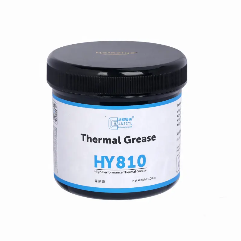 High Conductive Thermal Grease HY810 Silicone Grey Thermal Paste/Grease With High Conductivity Performance Applying In Laptop Or Notebook CPU Cooler