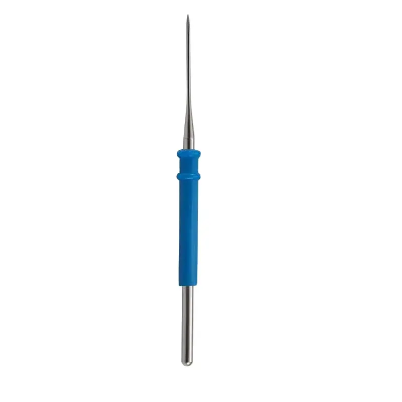 Professional manufacturing of coated non-stick needle type 100mm electrosurgical electrodes
