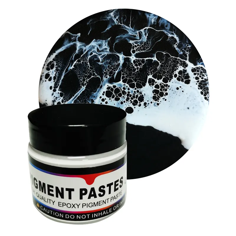 Customization Sea wave resin pigment epoxy purple whiting paste 50ml opaque white paste