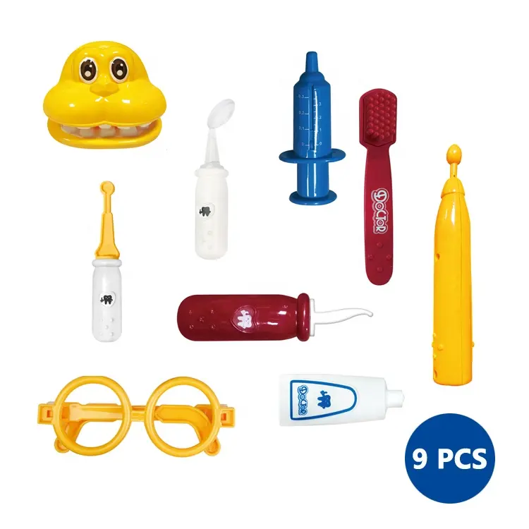 Популярные медицинские игрушки для детей, Дошкольный образовательный докторский игровой набор с ролевыми играми, стоматологический набор