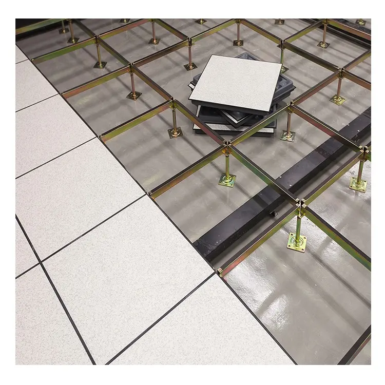 High quality data center flooring electrostatic raised floor tiles prices