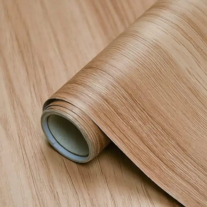 Обои с зернистой текстурой древесины для шкафов, самоклеящиеся съемные обои с эффектом древесины, водонепроницаемые