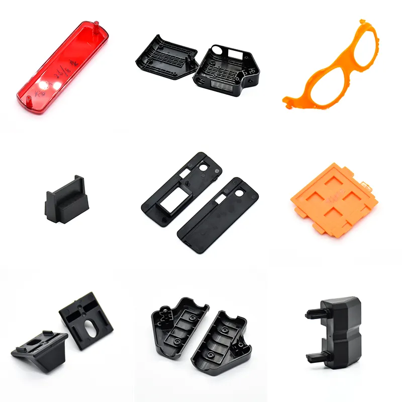 High Gloss Plastic Molding PC/ABS/PMMA Clear Plastic Parts