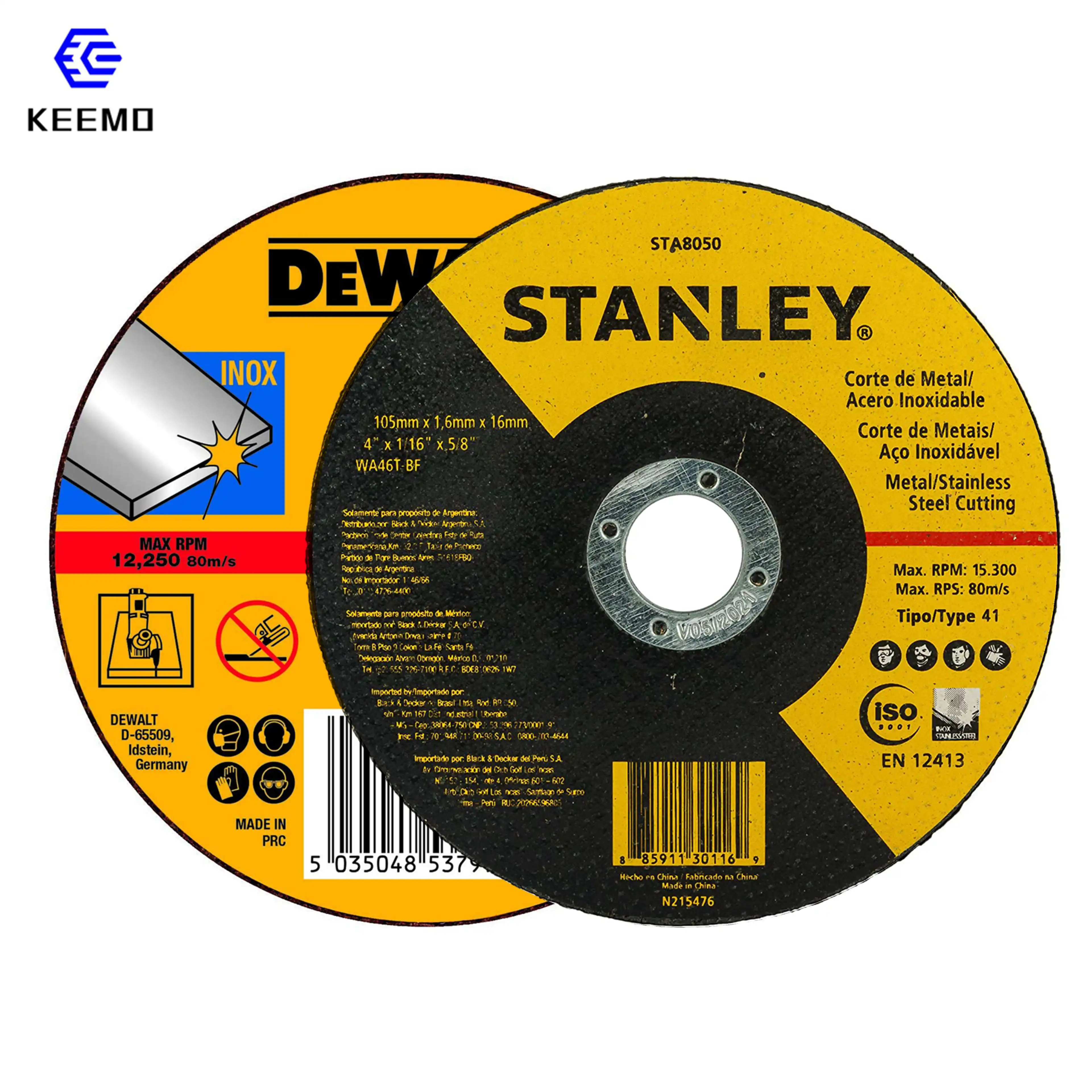 Стэнли абразивные инструменты Режущий диск дискотеки де корте диски для резки металла 125 мм отрезное колесо