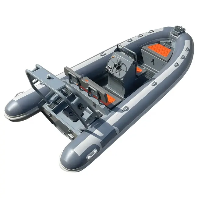 CE 16ft гипалон RIB480 из алюминия/ПВХ жесткий алюминиевый корпус надувная лодка для гребли
