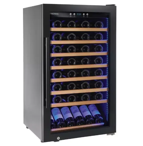 Быстрое охлаждение с низким уровнем шума большой емкости винный холодильник Компрессор двойной зоны охладитель для красного