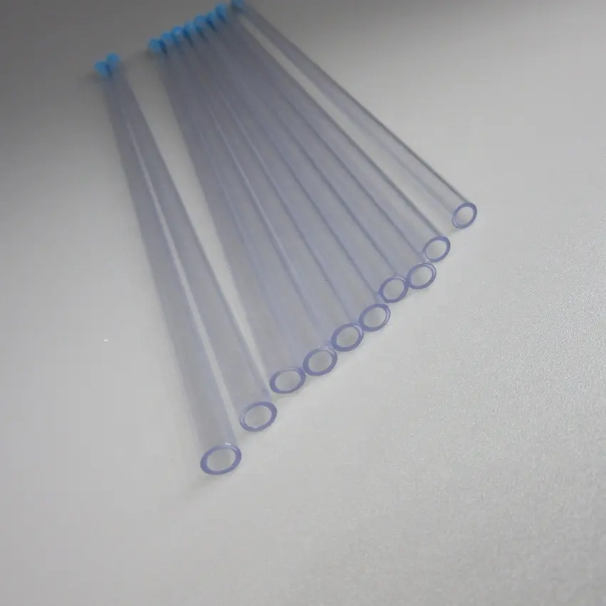 Plastic clear PVC small tube thin pipe 4mm