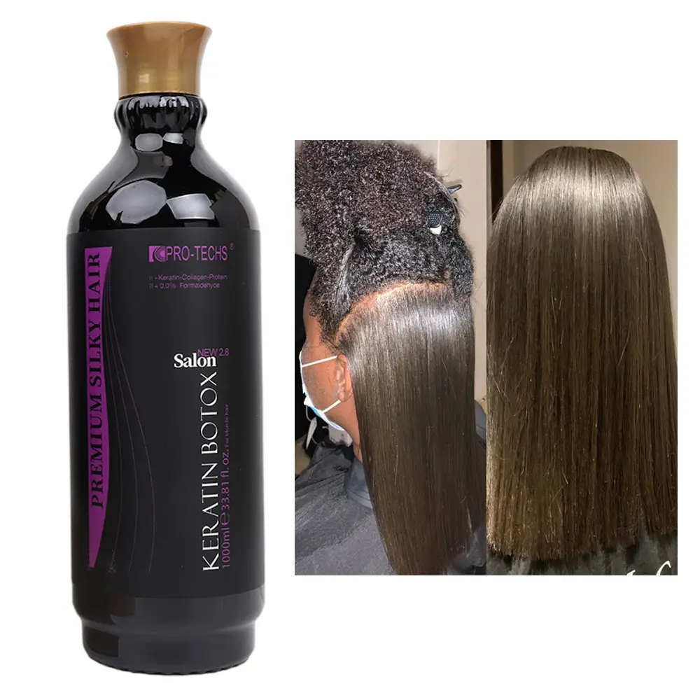 Оптовая цена OEM Бразильский кератин Ботокс протеин выпрямление волос лечение поврежденных волос