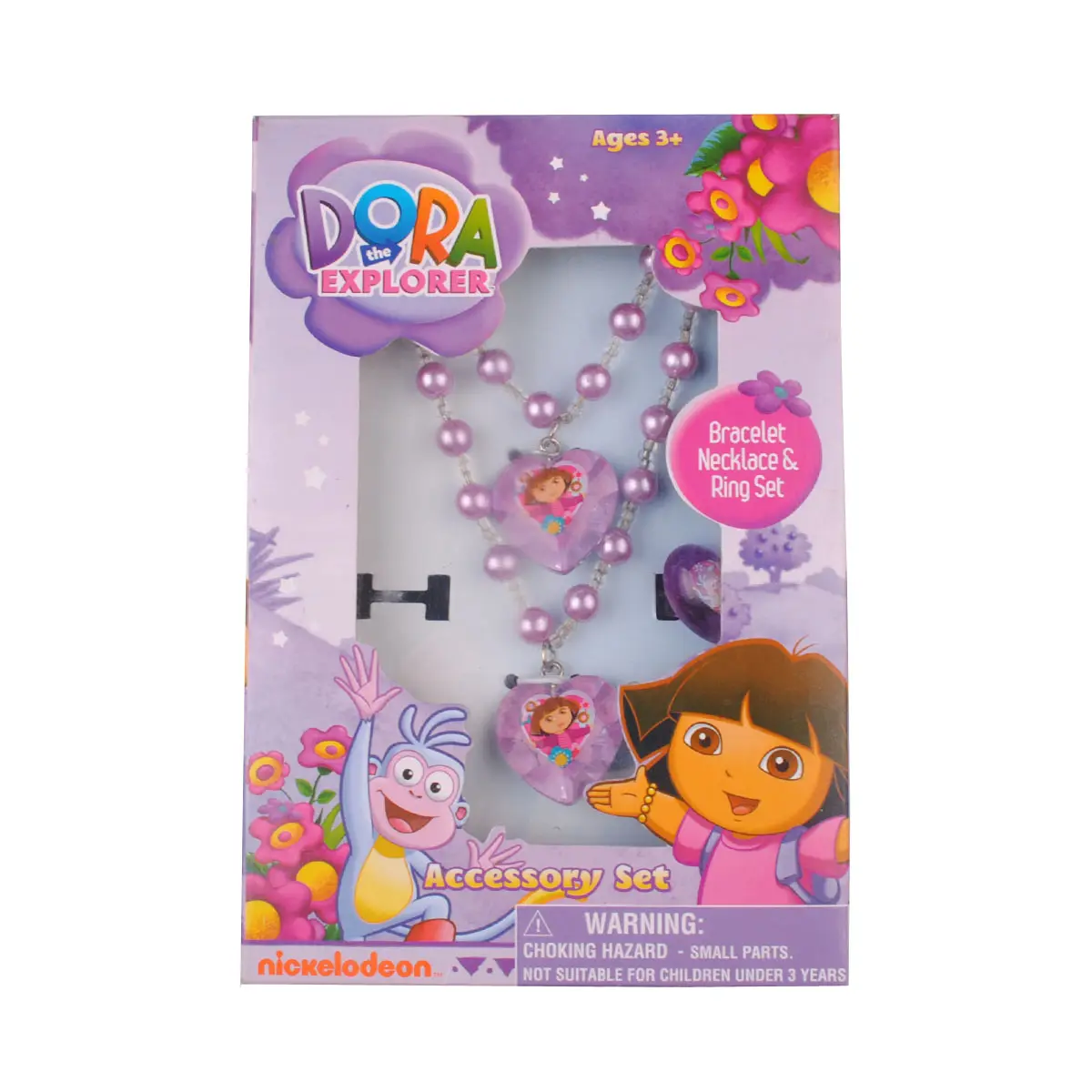 2015 dora nickelodon hair elastic bands and mirror with bag