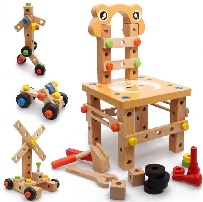 Лидер продаж, детские игрушки-молотки, ролевые игры, набор деревянных инструментов, игрушки для мальчиков