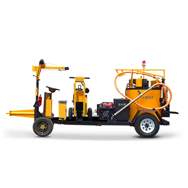 Asphalt Road Crack Sealing Boiler Blacktop Road Sealing Equipment Road Crack Filling Machine