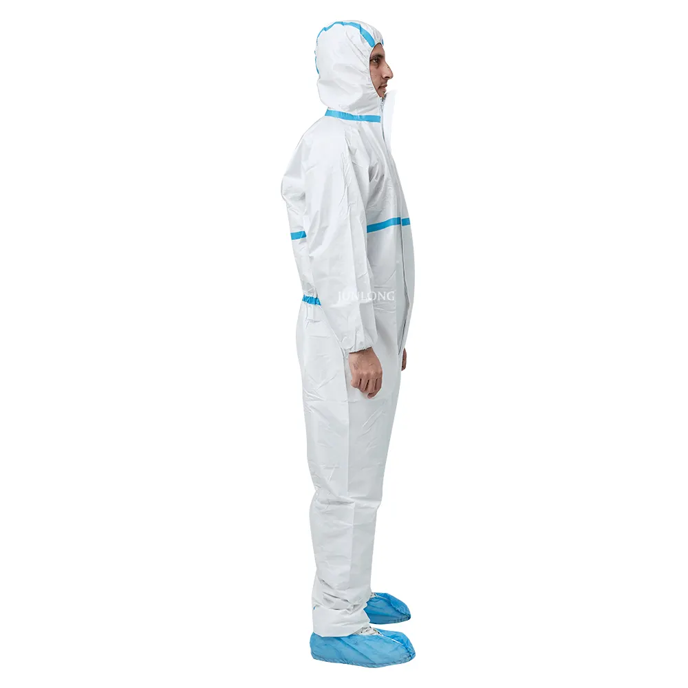 Junlong  factory of  Taped Non Woven Protective Coverall for sale