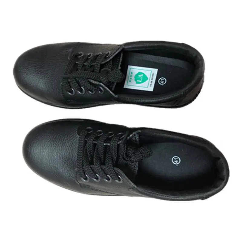 LN-1577109 стальная кожаная Антистатическая обувь ESD безопасная обувь с кружевом