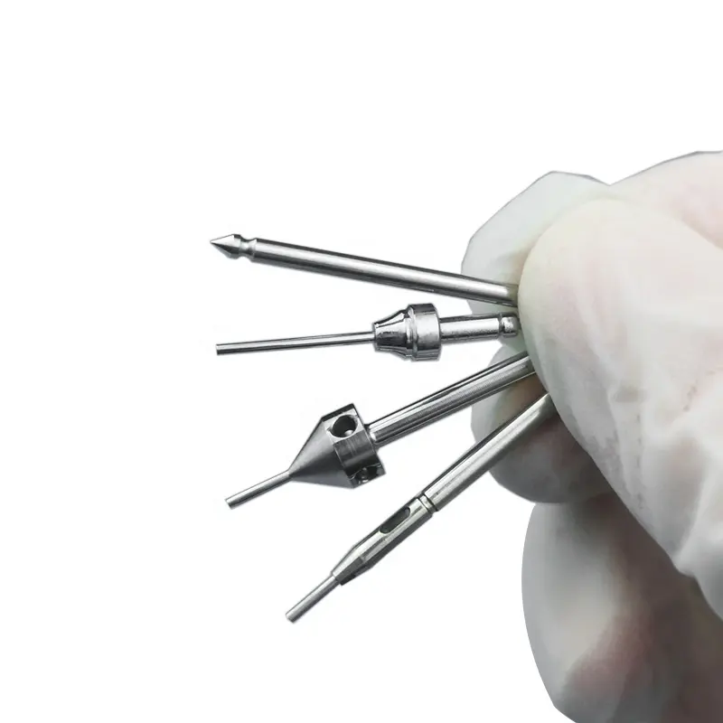 Bending Profile Sharp Punch Stainless Steel Eyebrow Implant Fue Hair Transplant Instruments