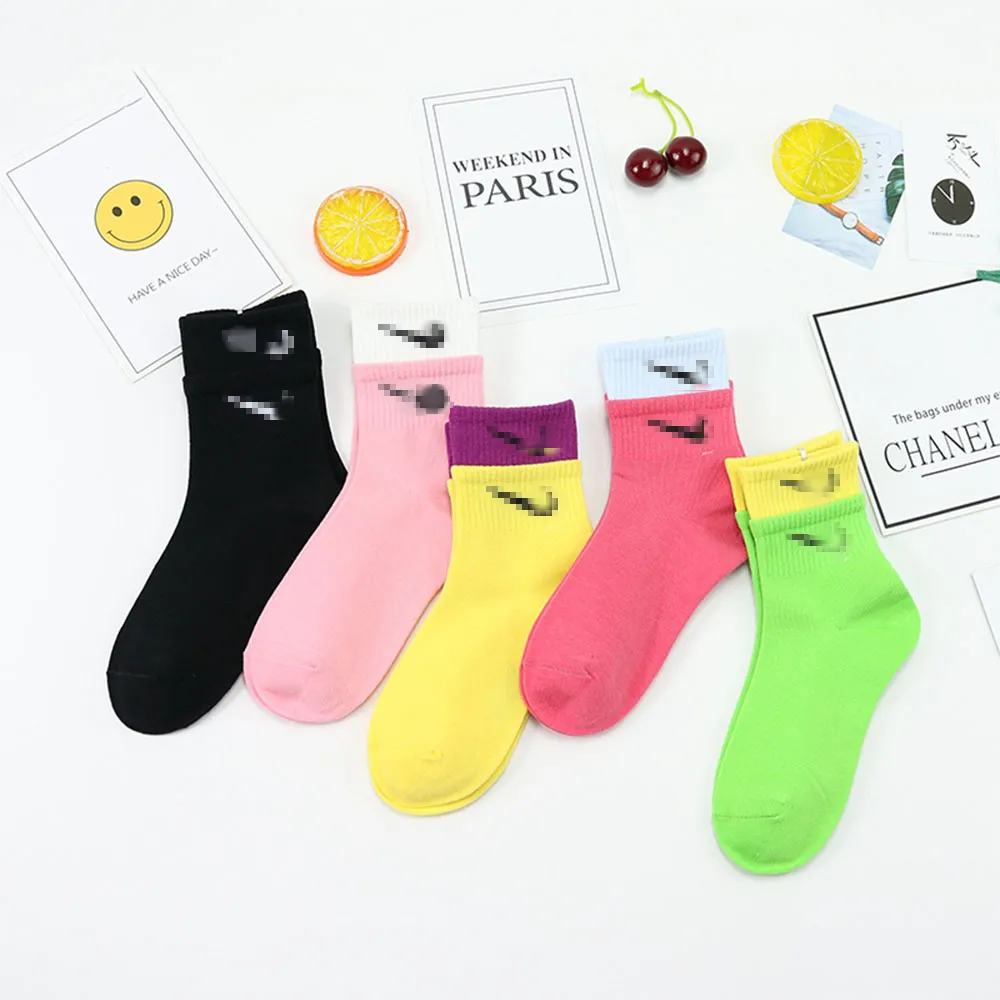 Fast Delivery Colorful Breathable Gym NK Sports Custom Logo Famous Brand Socks