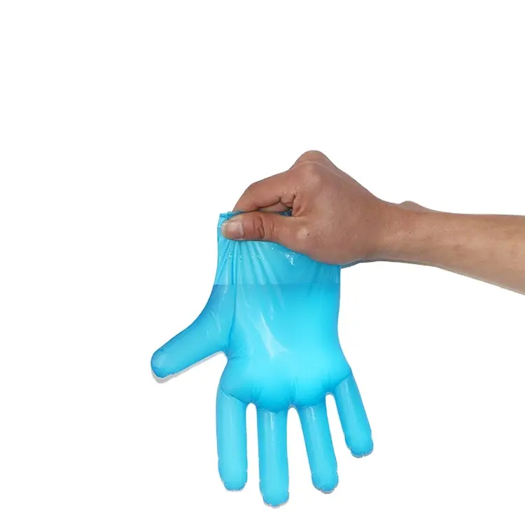 Food grade gloves powder free disposable tpe food handling gloves
