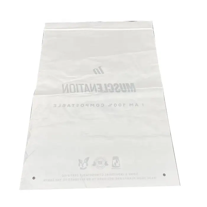 100% Biodegradable Mailing Bag PLA & Corn Strach Environmental Friendly Compostable Ziplock Bag