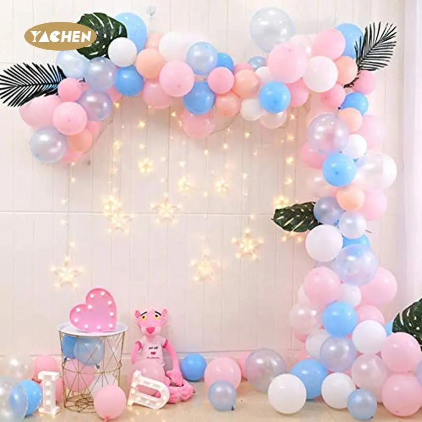 Трубка боросиликатного 2021 Горячий тренд 110 шт./пакет baby shower пол показывают воздушные шары комплект поставки