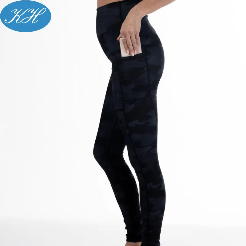 Maternity Leggings Custom Maternity Clothing Print Fitness Maternity Leggings With Pockets