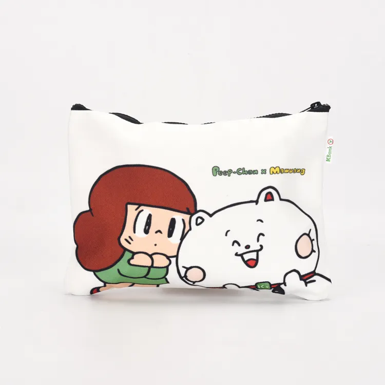 Small cute gift Drawstring Cotton Jewelry Pouch bag