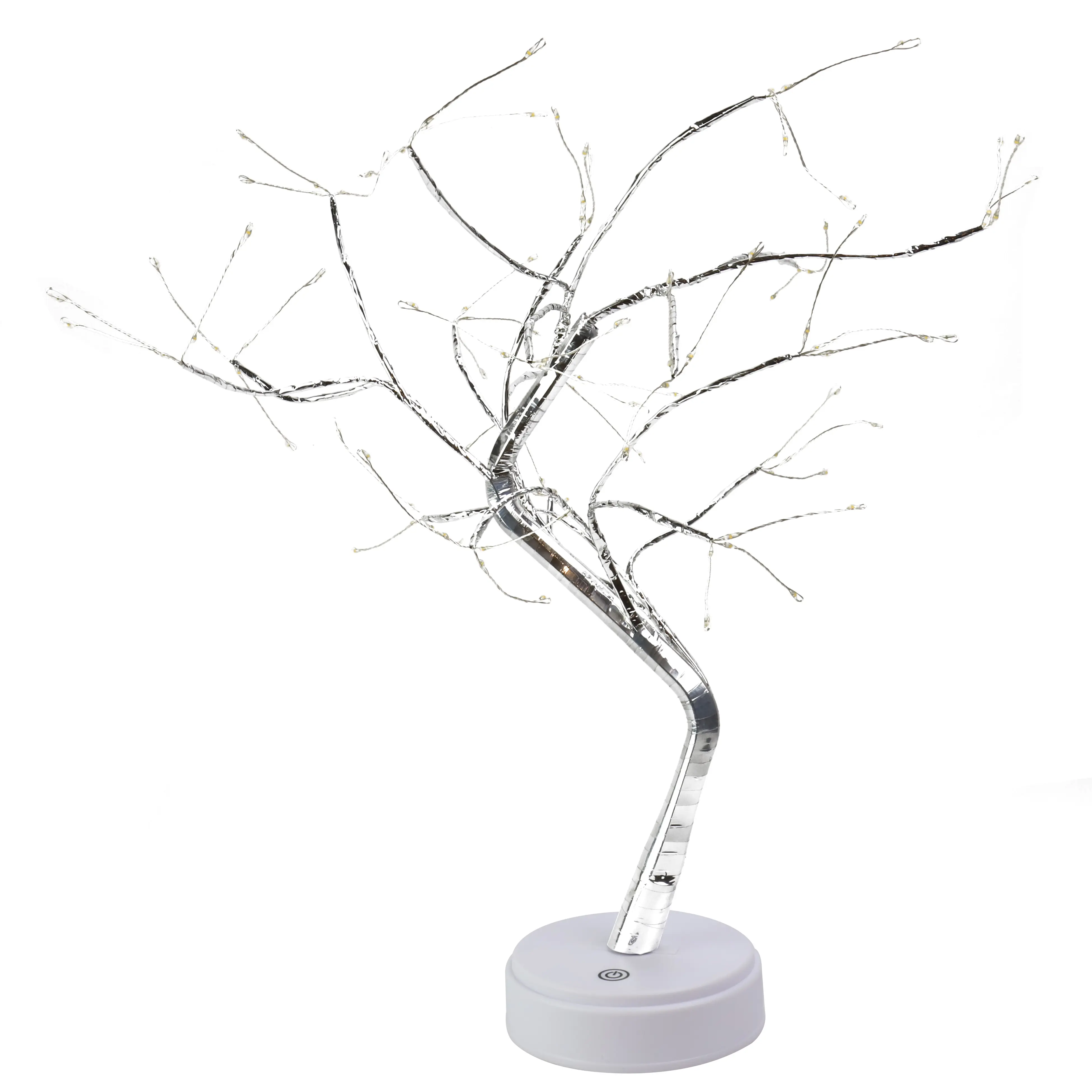 Lighted Tree Lamp Copper Wire Tabletop 108 LEDs Bonsai Tree DIY Artificial motif light